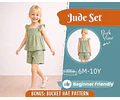 Top and Shorts Pattern for Kids, Top Pattern, Kids Pattern, PDF Pattern, Beginner Pattern, Sewing Pattern Toddlers, Shorts Pattern, Easy Top
