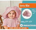 Hat Sewing Pattern for Kids, Kids Hat, Kids Pattern, PDF Pattern, Beginner Pattern, Sewing Pattern Toddlers, Kids Sun Hat Pattern, Baby Hat