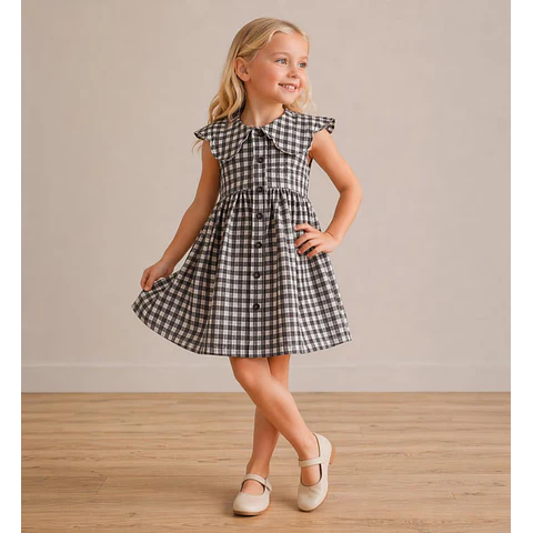 Dress Sewing Pattern for Kids, Dress Pattern, Kids Pattern, Girl Dress Pattern, Beginner Pattern, Sewing Pattern Toddlers, PDF Pattern