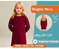 Dress Sewing Pattern for Kids, Dress Pattern, Kids Pattern, Easy PDF Pattern, Beginner Pattern, Sewing Pattern Toddlers, Baby Pattern