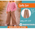 Jacket and Pants Pattern for Kids, Jacket Pattern, Kids Pattern, PDF Pattern, Beginner Pattern, Sewing Pattern Toddlers, Pants Pattern
