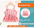 Top Sewing Pattern for Kids, Top Pattern, Kids Pattern, Girl Pattern, Beginner Pattern, Sewing Pattern Toddlers, PDF Pattern