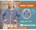 Jacket Sewing Pattern for Kids, Jacket Pattern, Kids Pattern, PDF Pattern, Beginner Pattern, Sewing Pattern Toddlers, Kids Quilted Jacket