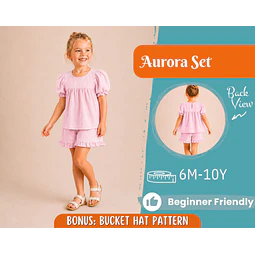 Top and Shorts Pattern for Kids, Top Pattern, Kids Pattern, PDF Pattern, Beginner Pattern, Sewing Pattern Toddlers, Shorts Pattern, Easy Top