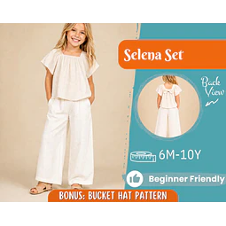 Top and Pants Pattern for Kids, Top Pattern, Kids Pattern, PDF Pattern, Beginner Pattern, Sewing Pattern Toddlers, Pants Pattern