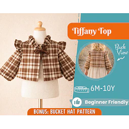 Girl Blouse Pattern, Sewing Pattern for Kids, Kids Pattern, Toddler Blouse Pattern, Beginner Pattern, Sewing Pattern Toddlers, Top Pattern