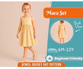 Dress Sewing Pattern for Kids, Dress Pattern, Kids Pattern, Summer Dress Pattern, Beginner Pattern, Sewing Pattern Toddlers, Baby Pattern