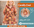 Coat Sewing Pattern for Kids, Girl Coat Pattern, Kids Pattern, PDF Pattern, Beginner Pattern, Sewing Pattern Toddlers, Quilted Coat Pattern