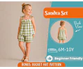 Top and Shorts Pattern for Kids, Top Pattern, Kids Pattern, PDF Pattern, Beginner Pattern, Sewing Pattern Toddlers, Shorts Pattern, Easy Top