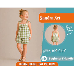 Top and Shorts Pattern for Kids, Top Pattern, Kids Pattern, PDF Pattern, Beginner Pattern, Sewing Pattern Toddlers, Shorts Pattern, Easy Top