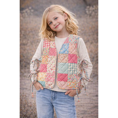 Vest Sewing Pattern for Kids, Kids Vest, Kids Pattern, PDF Pattern, Beginner Pattern, Sewing Pattern Toddlers, Quilted Vest Pattern