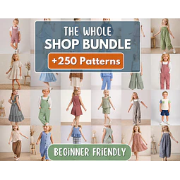 Sewing Patterns for Kids, Sewing Patterns, Kids Patterns, Top Pattern, Dress Pattern, Baby Patterns, Beginner Kids Pattern, Girl Patterns