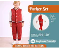 Sweatshirt and Pants Pattern for Kids, Hoodie Pattern, Kids Pattern, PDF Pattern, Beginner Pattern, Sewing Pattern Toddlers, Pants Pattern