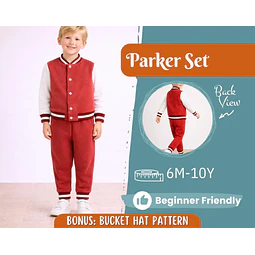 Sweatshirt and Pants Pattern for Kids, Hoodie Pattern, Kids Pattern, PDF Pattern, Beginner Pattern, Sewing Pattern Toddlers, Pants Pattern