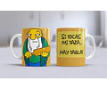 Plantillas Sublimación Tazas - Los Simpsons / 40 Diseños
