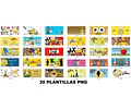 Plantillas Sublimación Tazas - Los Simpsons / 40 Diseños