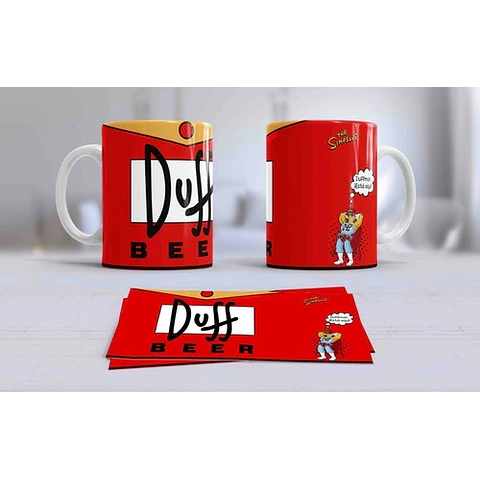 Plantillas Sublimación Tazas - Los Simpsons / 40 Diseños