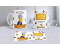 Plantillas Sublimación Tazas - Los Simpsons / 40 Diseños