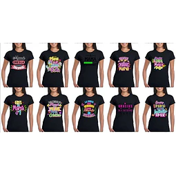 Plantillas Vectores Remeras - 30 Frases Día De La Madre!