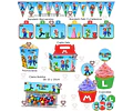Kit Imprimible Super Mario Bros Editable