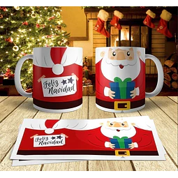 17 Plantillas Tazas Navidad