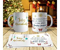 17 Plantillas Tazas Navidad