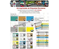 Kit Imprimible Zombie Infection Editable