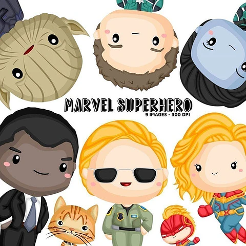 Cliparts Imagenes Png Superheroes Marvel D27