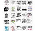 100 Plantillas Digitales Frases Vinilo Sublimacion Tazas