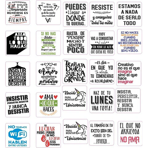 100 Plantillas Digitales Frases Vinilo Sublimacion Tazas