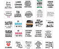 100 Plantillas Digitales Frases Vinilo Sublimacion Tazas