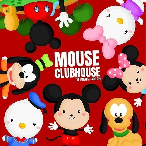 Cliparts Imagenes Png Club House Mickey Mouse D31