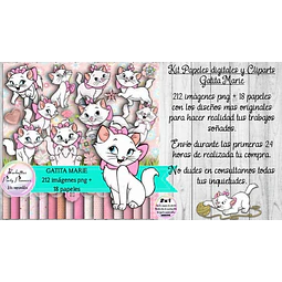 Papeles Fondos Y Cliparts Imagenes Png Gatita Marie