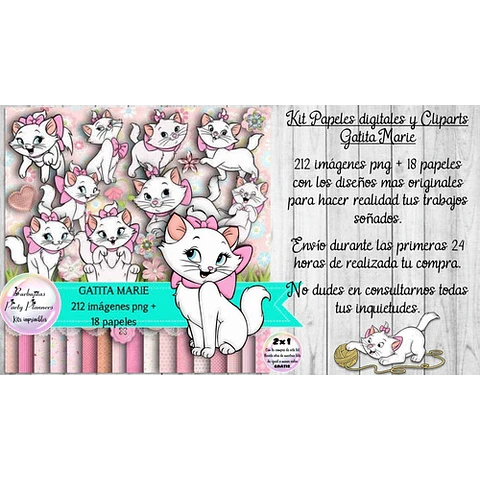 Papeles Fondos Y Cliparts Imagenes Png Gatita Marie