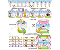 Kit Imprimible Circo Rosa Editable
