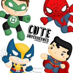 Cliparts Imagenes Png Superheroes D6