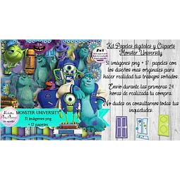 Papeles Fondos Y Cliparts Imagenes Png Monster University