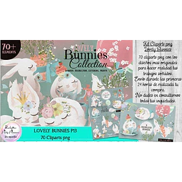 Cliparts Imagenes Png Bunnies Conejos Conejitos Dormidos P13