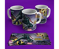 102 Plantillas Sublimación Tazas - Comic Superheroes