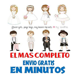 Pack Imagenes Chicas Chicos Casamiento Boda + Regalo A1