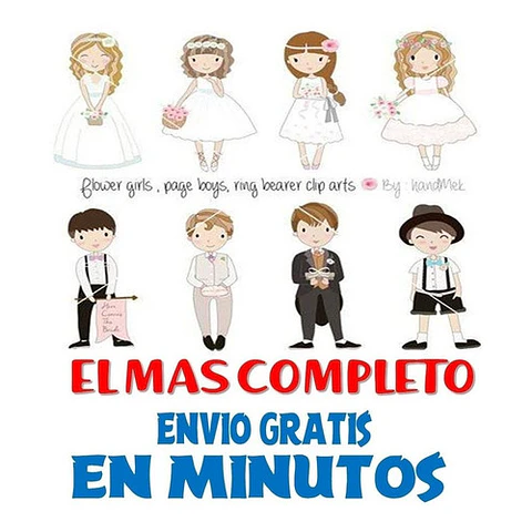 Pack Imagenes Chicas Chicos Casamiento Boda + Regalo A1