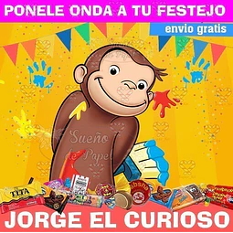 Kit Imprimible Jorge El Curioso Mod 2 Editable
