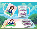 120 Plantillas Sublimación Tazas Multiuso - Técnico Párvulos