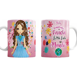 Kit Diseños Plantillas Tazas Feliz Cumpleaños Sublimación M1
