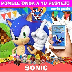 Kit Imprimible Sonic Editable