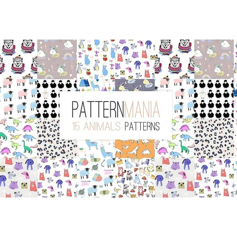 Patternmania Patrones Fondos Dibujos Vectorizado Eps Png Jpg