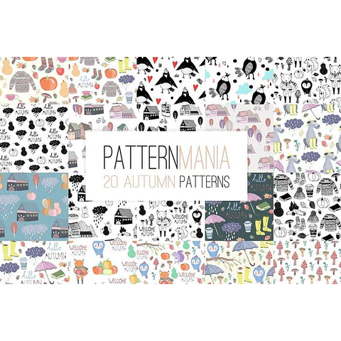 Patternmania Patrones Fondos Dibujos Vectorizado Eps Png Jpg