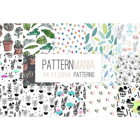 Patternmania Patrones Fondos Dibujos Vectorizado Eps Png Jpg