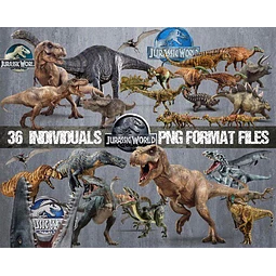Kit Imprimible Jurassic World 36 Clipart