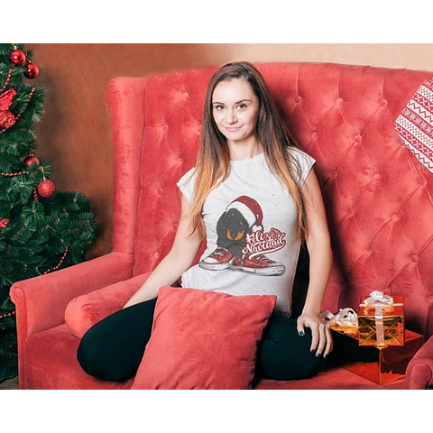 Plantillas Diseños Para Remeras Navidad Sublimación M7